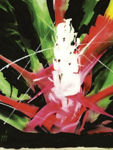 Das Bild Dschungelblüte von Manus Hüller