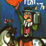 Franz Wischnewski Künstler Wiesnplakat 1974