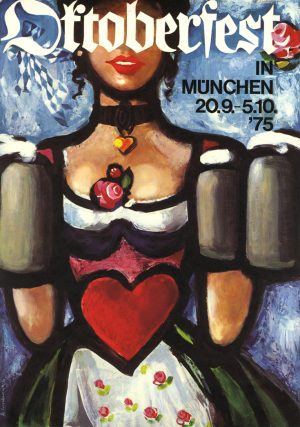 Franz Wischnewski Künstler Wiesnplakat Rarität