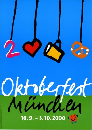 Das offizielle Oktoberfest Plakat 2000