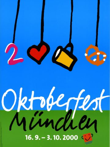 Das offizielle Oktoberfest Plakat 2000