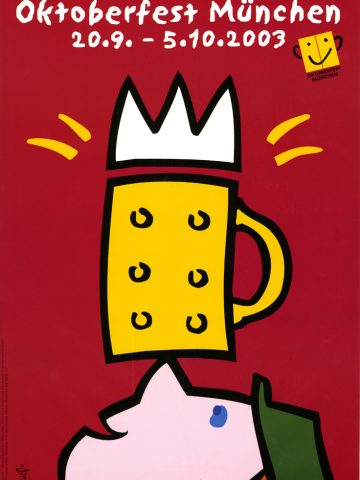 Das offizielle Oktoberfest Plakat 2003
