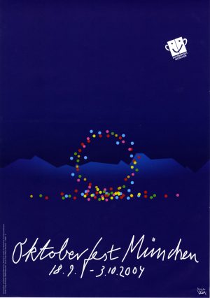 Das offizielle Oktoberfest Plakat 2004