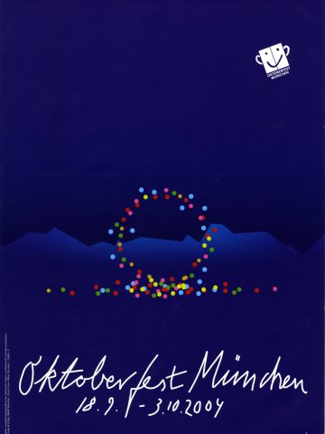 Das offizielle Oktoberfest Plakat 2004
