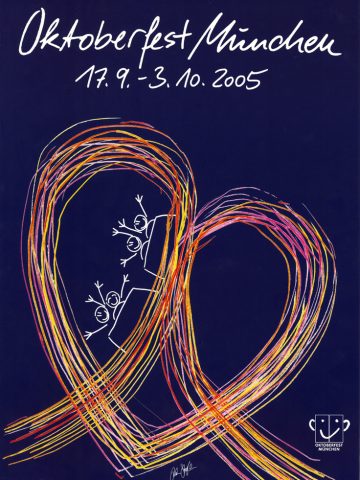 Das offizielle Oktoberfest Plakat 2005