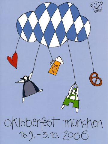 Das offizielle Oktoberfest Plakat 2006