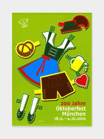 Original Poster aus München zur Wiesn