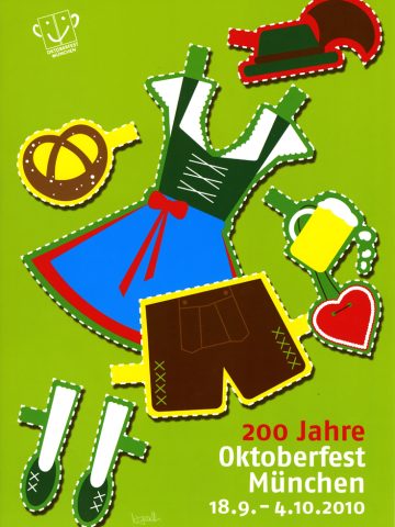 Das offizielle Oktoberfest Plakat 2010