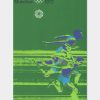 Rares Olympiaposter von 1972 der 100m Lauf