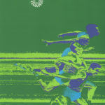 Original Poster von der Olympiade in München 1972