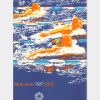 Poster von den olympischen Spiele in München