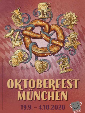 Das offizielle Oktoberfest Plakat 2020