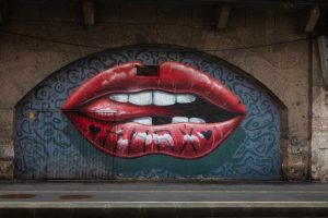 Das Bild Lips von James Murray