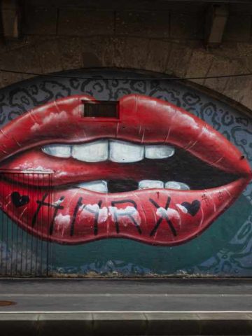 Das Bild Lips von James Murray