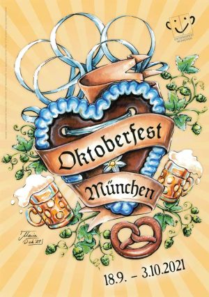 Das offizielle Oktoberfest Plakat 2021