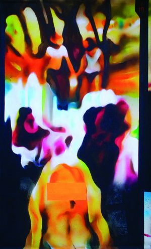 Das Bild Rainbow Lost Paradise von Manus Hüller