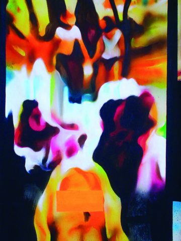 Das Bild Rainbow Lost Paradise von Manus Hüller