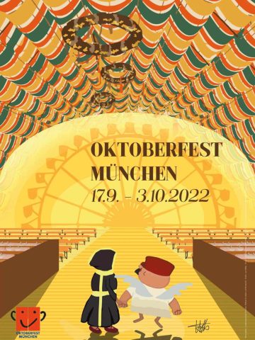 Das offizielle Oktoberfestplakat 2022
