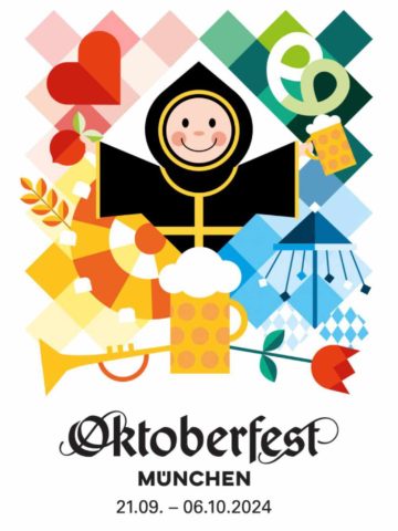 Das offizielle Oktoberfest Plakat 2024